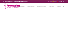 Tablet Screenshot of femmeplast.com
